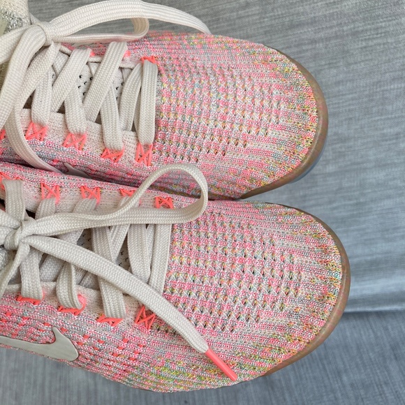 Nike Air VaporMax Flyknit 3 Sunset Pulse Women’s 8 - Picture 5 of 6